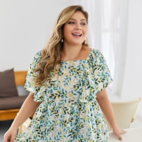 Plus Size Cami / Tunic - Light and breezy - Perfect for Summer - Picture 3 of 16